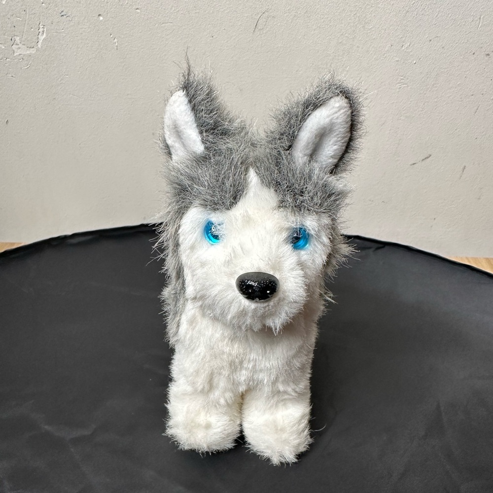 American Girl Pepper Puppy Dog Husky Pet Gray